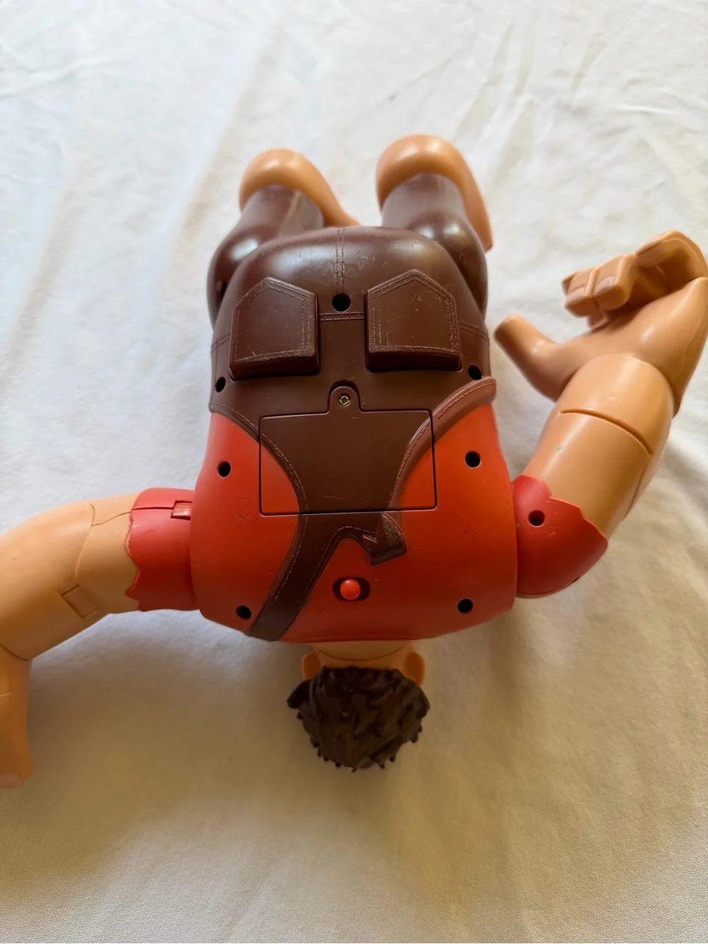 VTG Disney Wreck-It Ralph Action Figure - Red Shirt, Brown Overalls